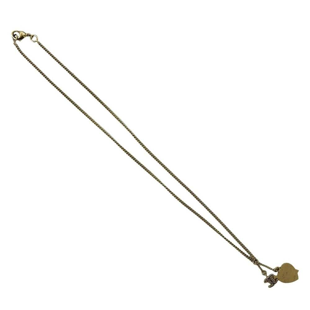 CHANEL Authentic Red Logo Necklace - Picture 6 of 6